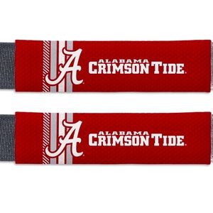 2 Alabama crimson tide seatbelt pads